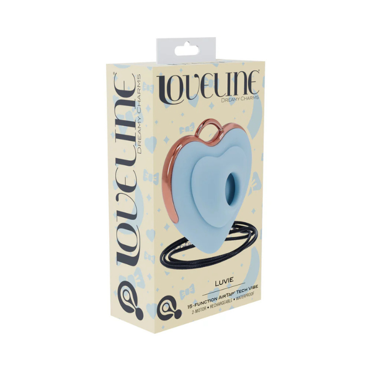 LoveLine Luvie AirTapTech Rechargeable Vibrator - House of Vices 