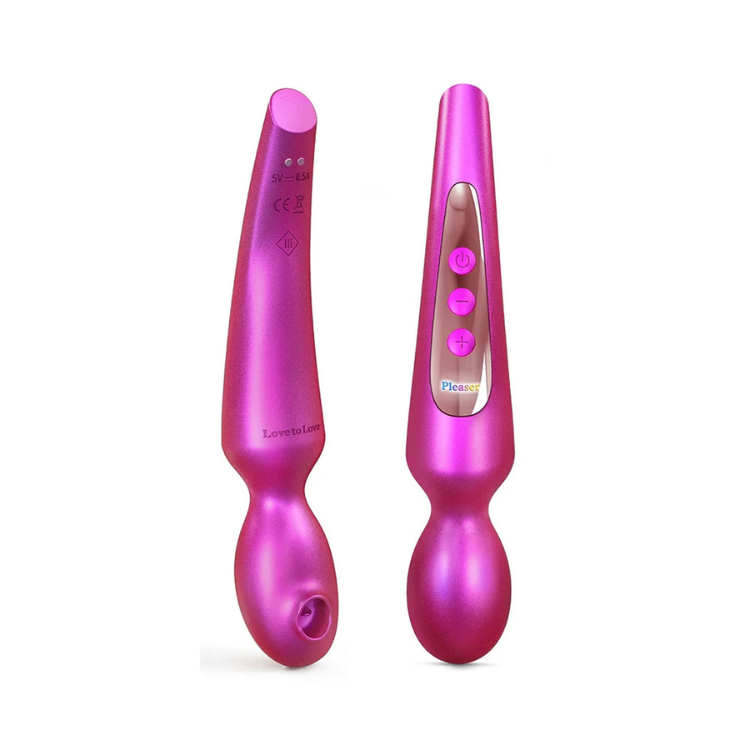 Love To Love Pleaser Iridescent Wand Vibrator - House of Vices 