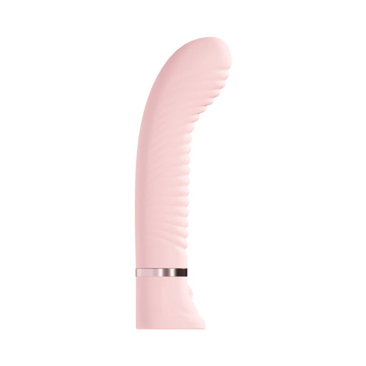 Loveline_Divine_Rechargeable_Silicone_Ribbed_G-Spot_Vibrator2 - House of Vices 