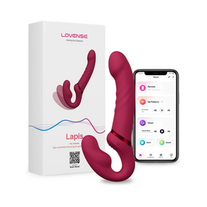 Lovense Lapis Vibrating Dildo - House of Vices 