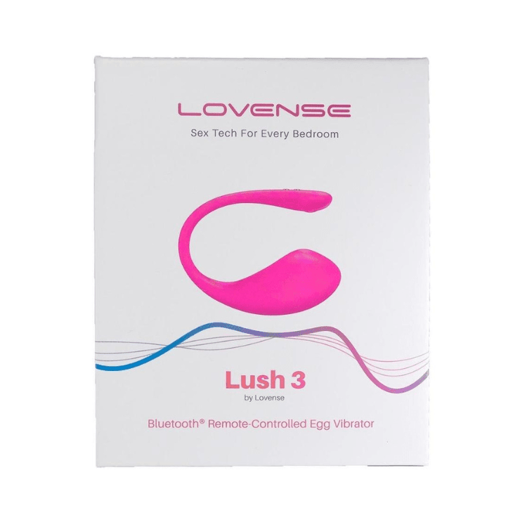 Lovense Lush 3 Silicone Egg Vibrator with Bluetooth - House of Vices 