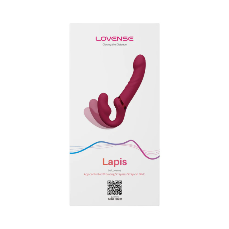 Lovense Lapis Vibrating Dildo - House of Vices 