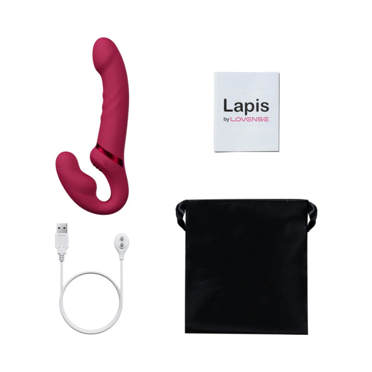 Lovense Lapis Vibrating Dildo - House of Vices 