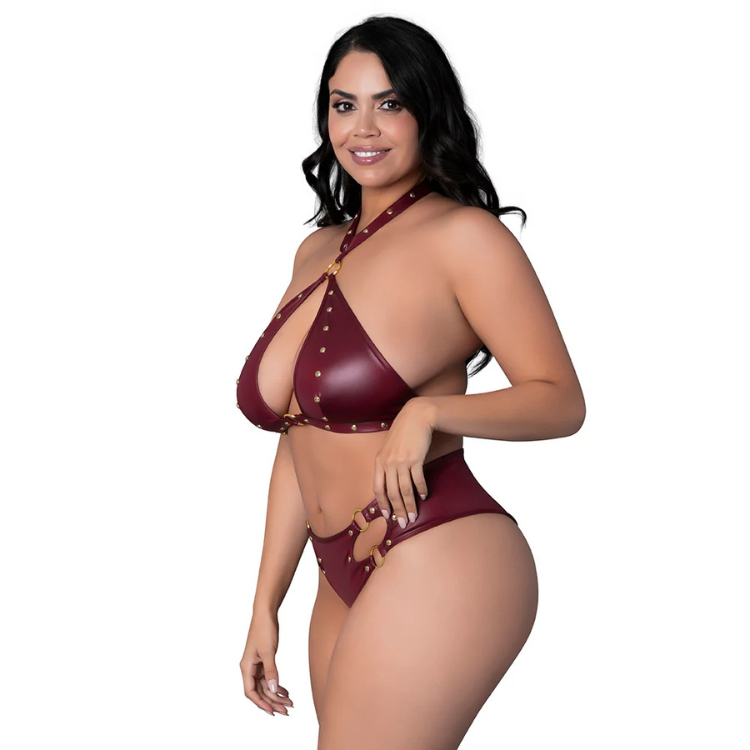 Lust Fetish Juno Bralette and Panty - House of Vices 