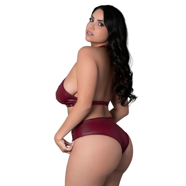 Lust Fetish Juno Bralette and Panty - House of Vices 