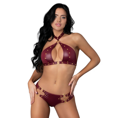 Lust Fetish Juno Bralette and Panty - House of Vices 