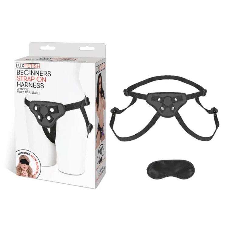 LuxFetishBeginnersStrap-OnHarnessBlack - House of Vices 