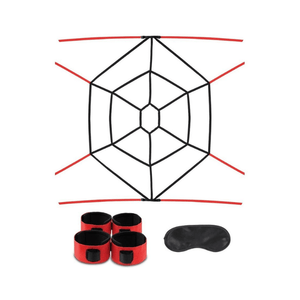Lux Fetish Webbed Up Bed Spreader Restraint - House of Vices 