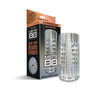 MSTR B8 Clear-View Beaded Stroker - House of Vices 