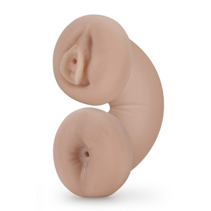 M for Men Soft and Wet Double Trouble Glow In The Dark Masturbator - House of Vices