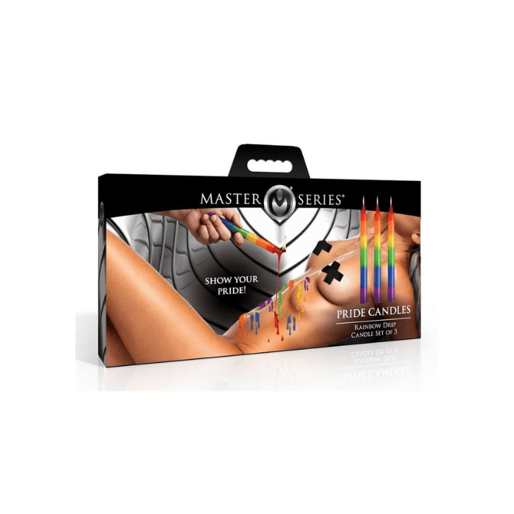 Master Series Pride Candles Rainbow Drip Candle Set - House of Vices 