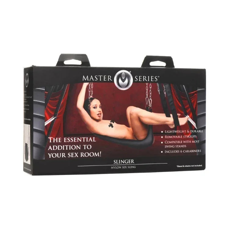 Master Series Slinger nylon sex sling product packaging box