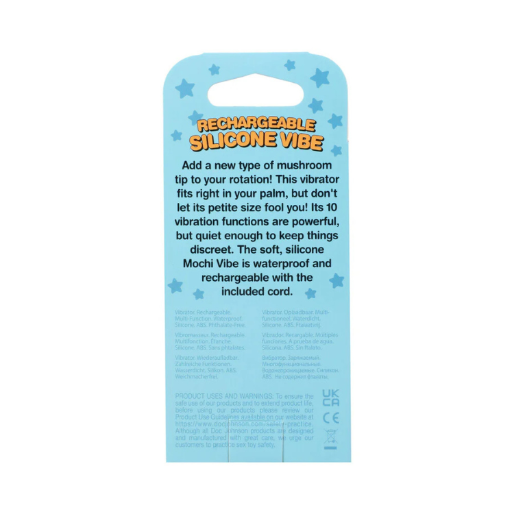 Mochi Mushroom Rechargeable Silicone Vibrator - House of Vices 