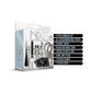 Global Novelties Nixie 8-Piece Silver Metal Bondage Kit in packaging