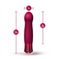 Oh My Gem Classy Rechargeable Warming Silicone G-Spot Vibrator - House of Vices