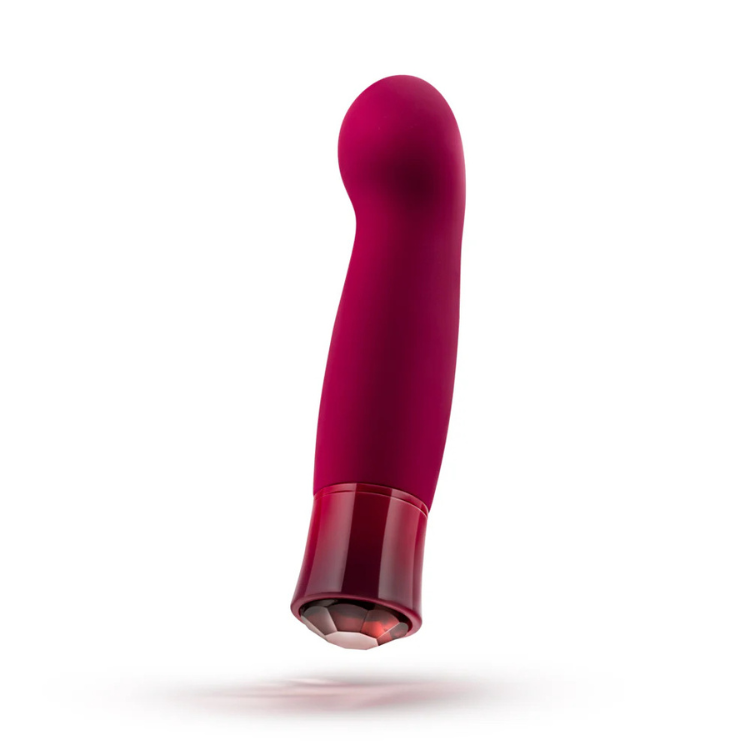 Oh My Gem Classy Rechargeable Warming Silicone G-Spot Vibrator - House of Vices