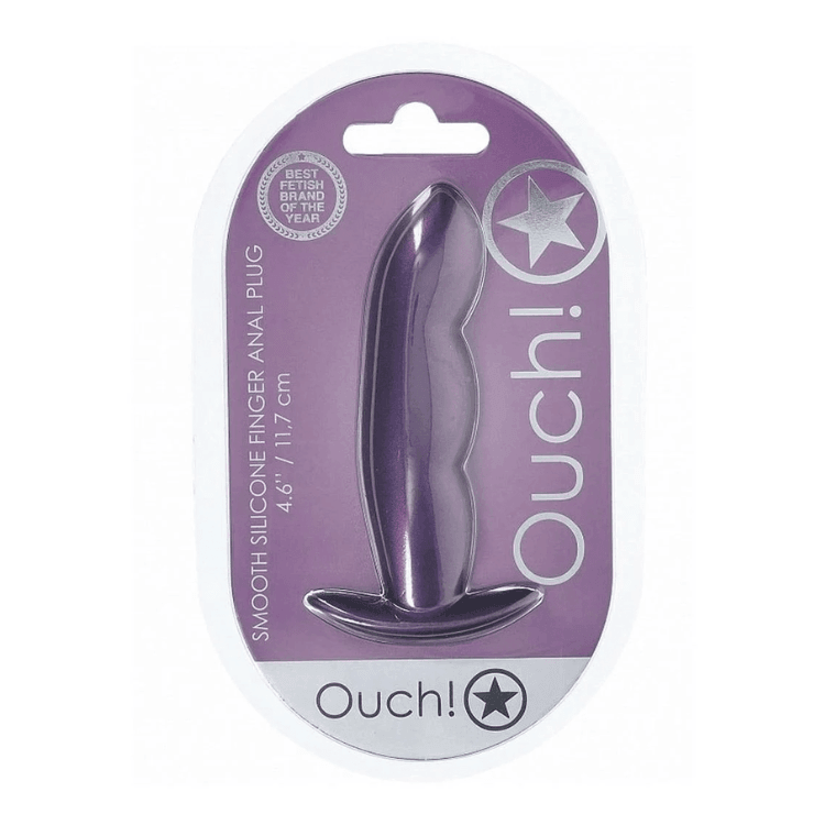 Ouch! Finger Anal Plug Silicone - House of Vices 