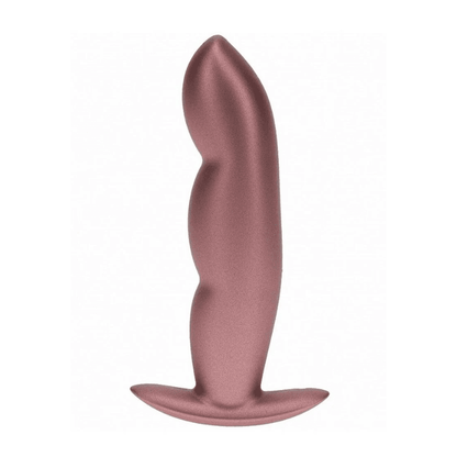 Ouch_-Smooth-Silicone-Finger-Anal-Plug-Rose-Gold-2 - House of Vices 