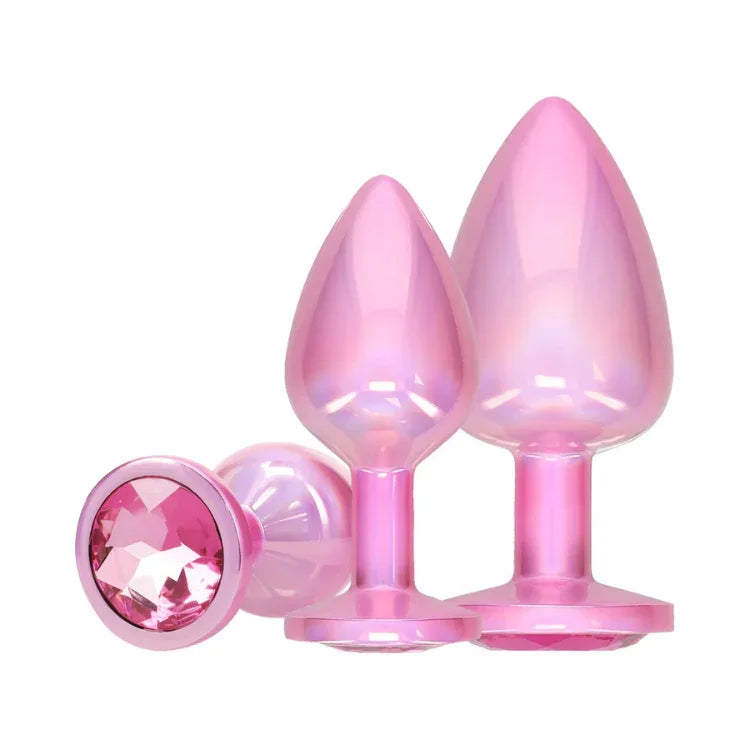Ouch! International Collection Metal Anal Plug Set - House of Vices 