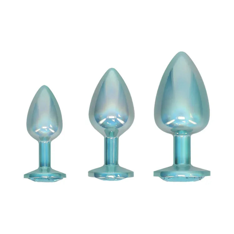 Ouch! International Collection Metal Anal Plug Set - House of Vices 
