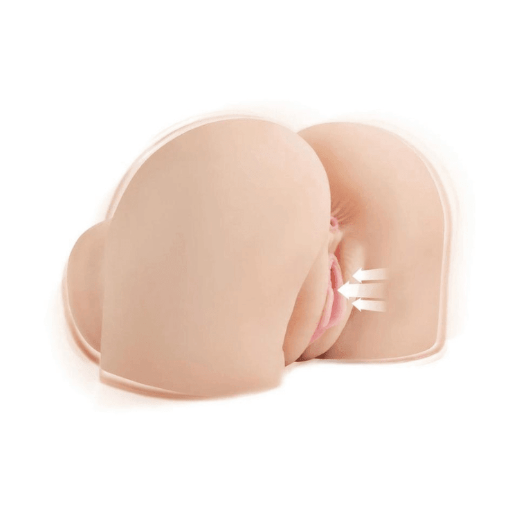 PDX-Elite-Back-That-Ass-Up-Automatic-Rechargeable-Mega-Masturbator-Vanilla-2 - House of Vices 