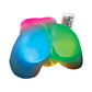 Color-changing LED butt plug with remote control for intimate play