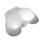 White silicone anal training kit with smooth, rounded plugs for intimate wellness