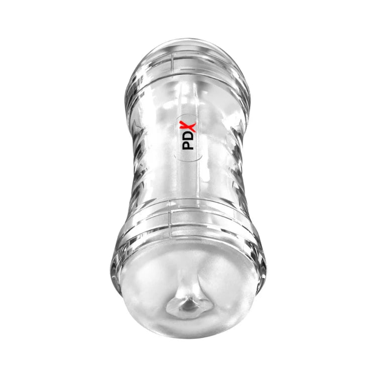 PDX Extreme Wet Pussies Super Flip-A-Pussy Over Self-Lubricating Stroker Frosted - House of Vices