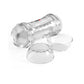 PDX Extreme Wet Pussies Super Flip-A-Pussy Over Self-Lubricating Stroker Frosted - House of Vices