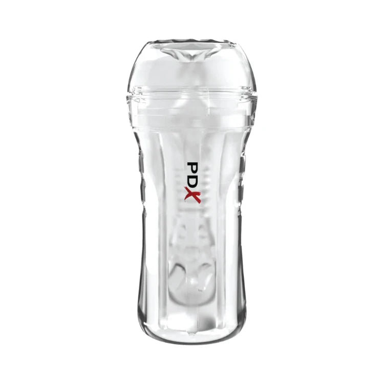 PDX Extreme Wet Pussies Super Luscious Lips Self-Lubricating Stroker Frosted - House of Vices