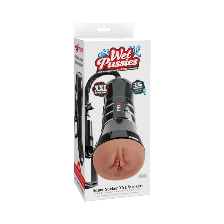 PDX Extreme Wet Pussies Super Sucker XXL Stroker - House of Vices 