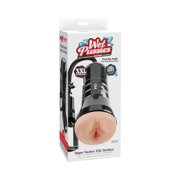 PDX Extreme Wet Pussies Super Sucker XXL Stroker - House of Vices 