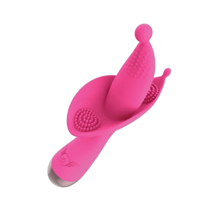 PassionFlowerBudHeatUpRechargeableSiliconeClitoralStimulator3 - House of Vices 