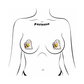 Pastease Boo-Bee Pasties: Kawaii Ghost with Bee Friend Nipple Covers - House of Vices 