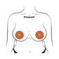 Pastease Daisy: Glow-in-the-Dark Neon Pink Petal Pasties Nipple Covers - House of Vices 