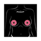 Pastease Daisy: Glow-in-the-Dark Neon Pink Petal Pasties Nipple Covers - House of Vices 