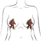 Pastease Sasquatch Bigfoot Pasties - House of Vices 