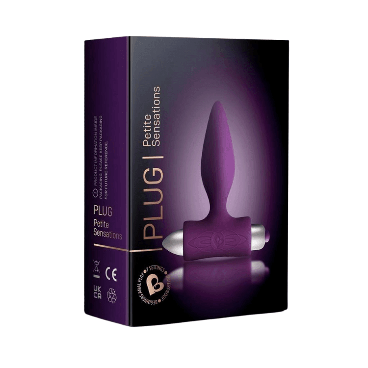 Rocks Off Petite Sensations Silicone Vibrating Butt Plug - House of Vices 
