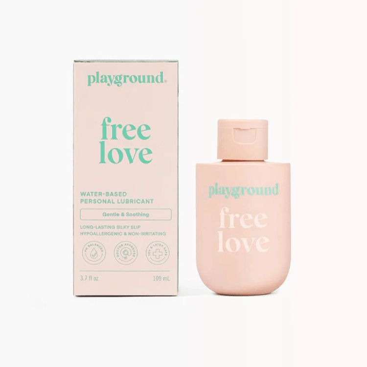 PlaygroundFreeLoveExtra-GentleWater-BasedPersonalLubricant3.7oz. - House of Vices 