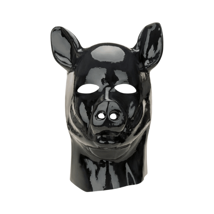 Prowler RED Latex Pig Hood - House of Vices 