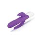 Rabbit Essentials Silicone Rechargeable Double Penetration Vibrator - House of Vices 