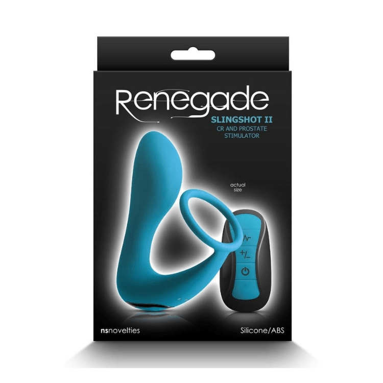 Renegade Slingshot II: Cock Ring & Prostate Plug with Remote - House of Vices 