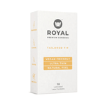 RoyalCondomTailoredFitVeganCondoms10-Pack - House of Vices 