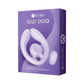 SVibe GIZI DUO lilac dual couples stimulator with remote, in purple retail box