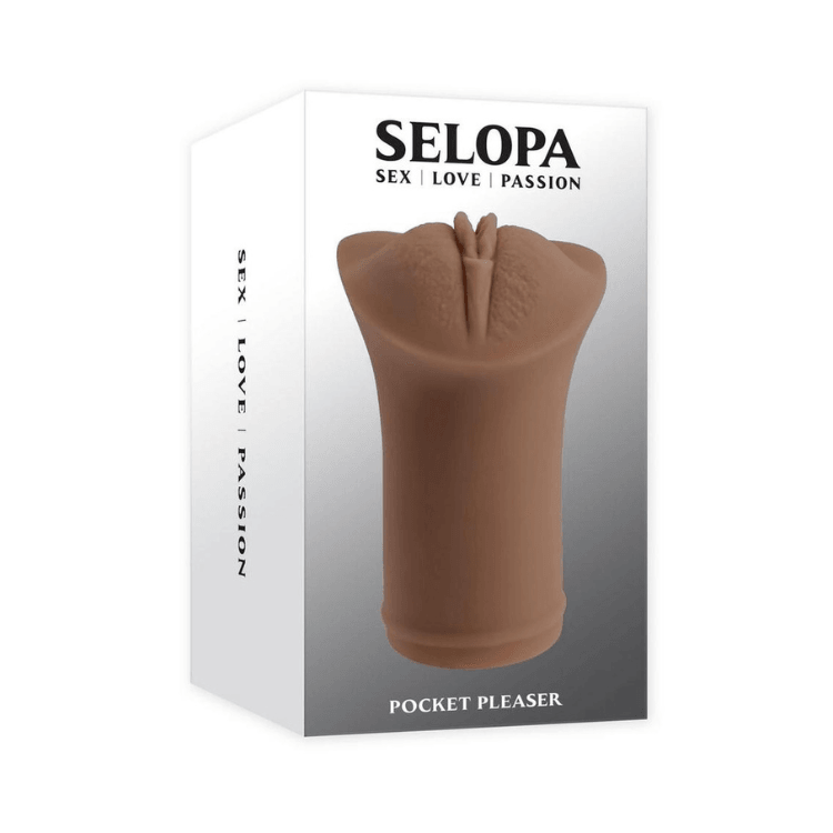 SelopaPocketPleaserPussyStrokerChoc. - House of Vices 