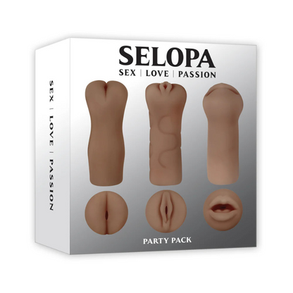 Selopa Party Pack 3-Piece Stroker Pack - House of Vices