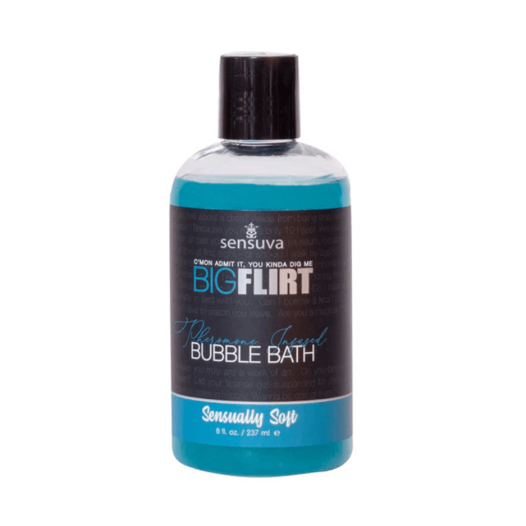 Sensuva Big Flirt Pheromone-Infused Bubble Bath - House of Vices