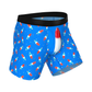 Blue men's pouch underwear with popsicle print and novelty 3D popsicle pouch design