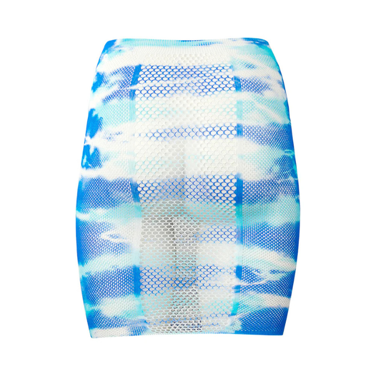 Shots_Le_Desir_Bliss_High-Waist_Fishnet_Skirt_Dazzling_Rhinestone_Sticker_Multi_O_S2 - House of Vices 