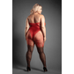 Sheer Eternal Flame Crotchless Ombré Bodystocking - House of Vices